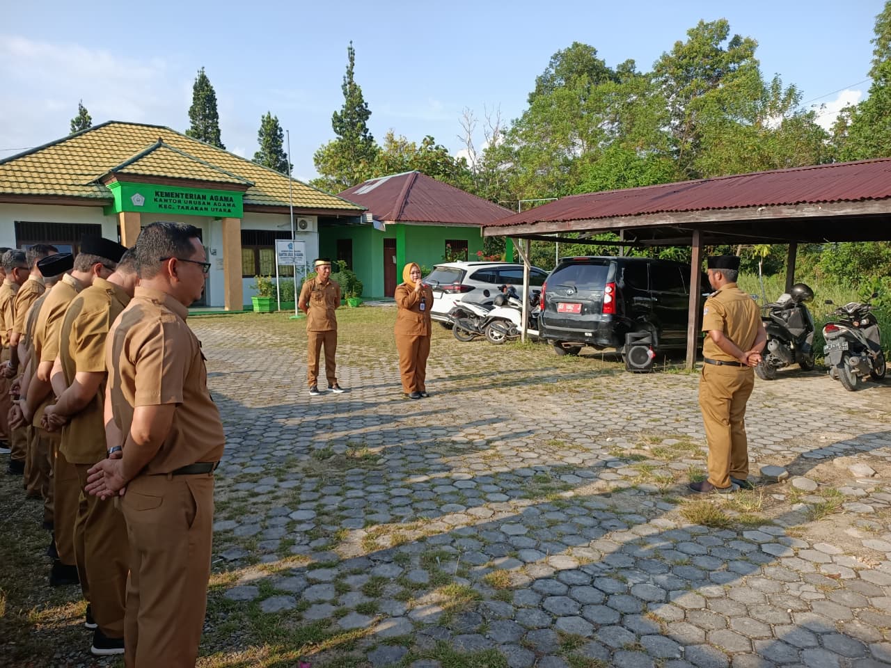 Apel Pagi Gabungan Di Lingkungan Se Kecamatan Tarakan Utara Bulan April 2026